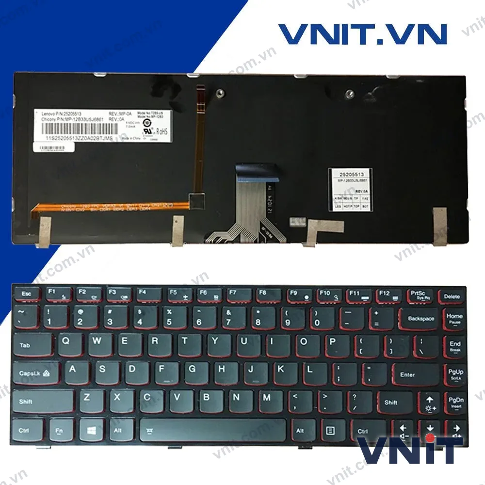 Bàn Phím Lenovo Ideapad Y400S (Core i)