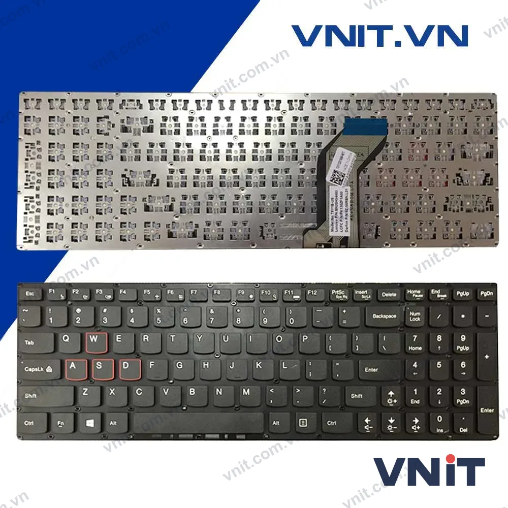 Bàn phím Lenovo IdeaPad Y700, Y700-15ISK, Y700-15ACZ