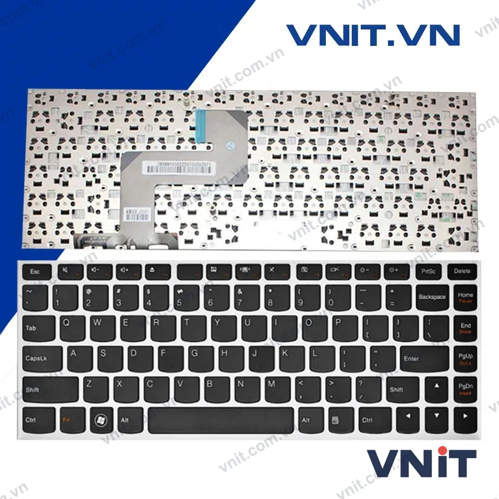 Bàn Phím Lenovo U400 Có khung - Keyboard Lenovo U400