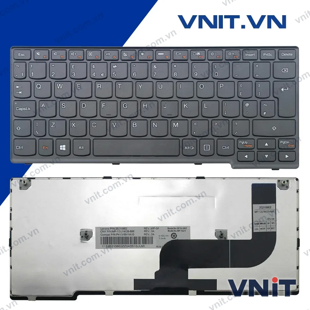 Bàn Phím Lenovo Yoga 11S, S210, Ideapad Flex 10, S20-30