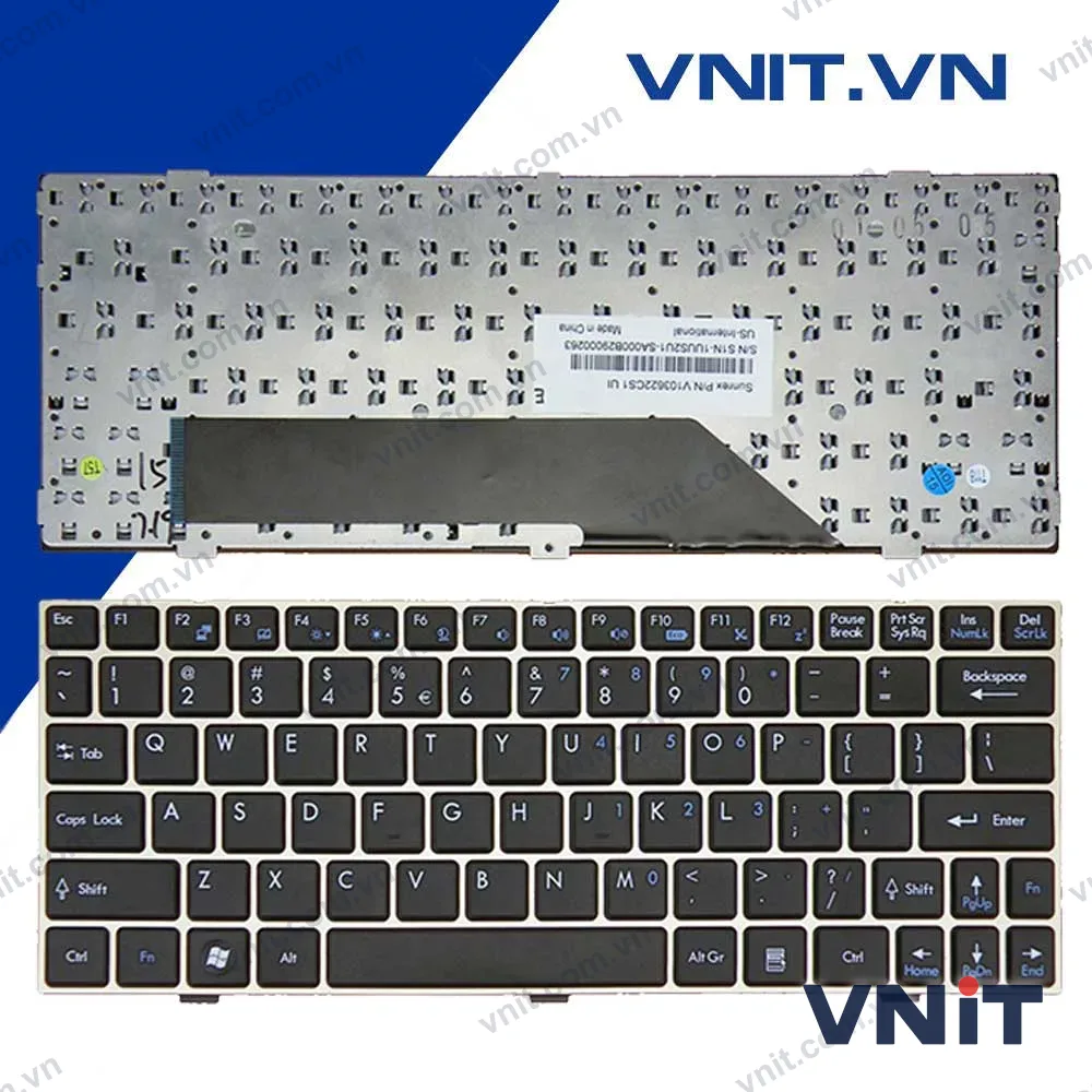 Bàn phím MSI U160, U135 Màu Đen - Keyboard MSI U160, U135
