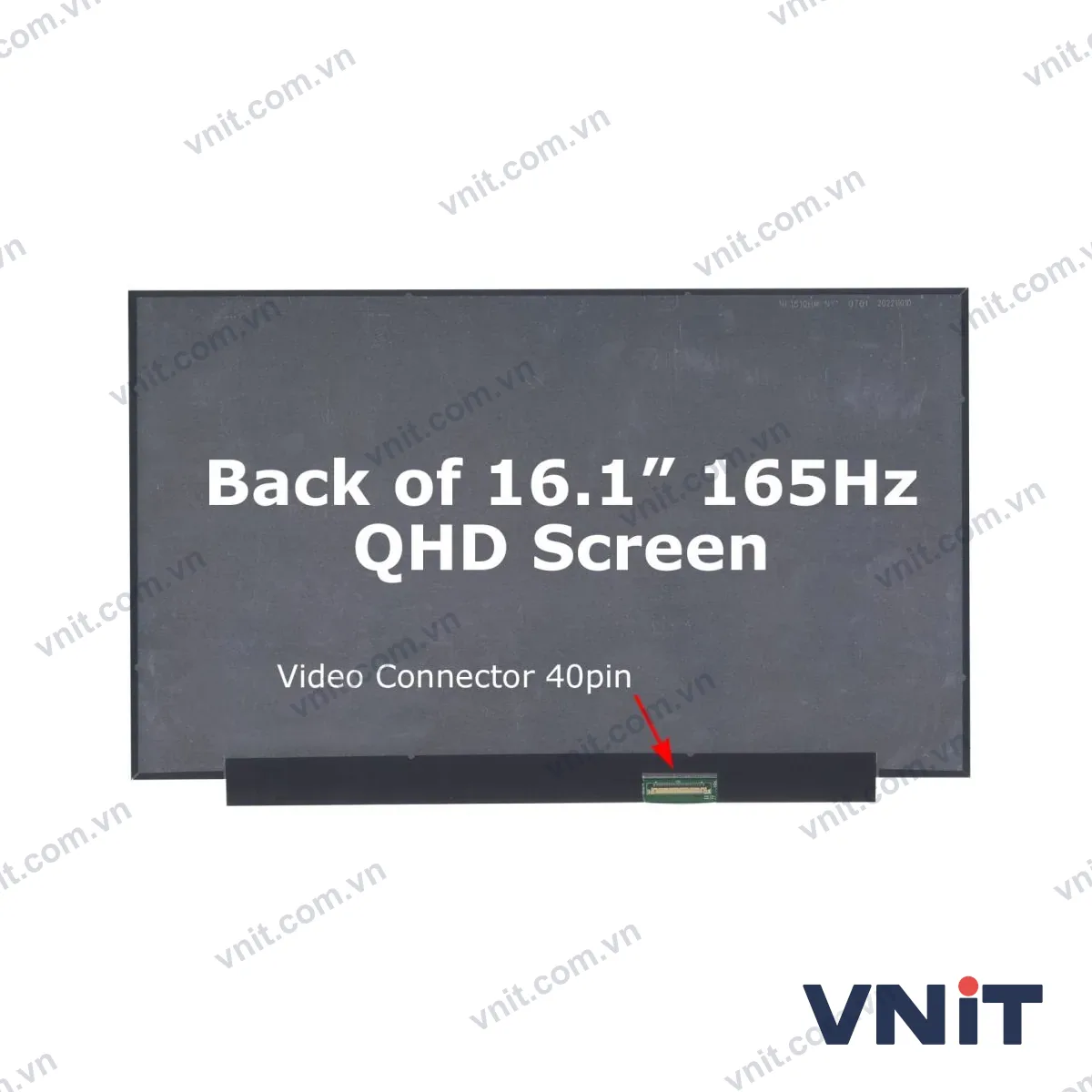 Màn hình Laptop 16.1" QHD 165Hz 40pin - NE161QHM-NY1