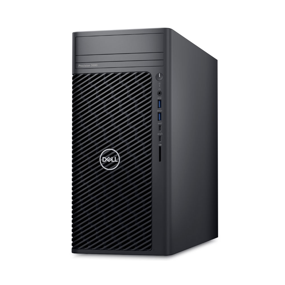 Dell Precision 3680 Tower bên trong và cổng kết nối