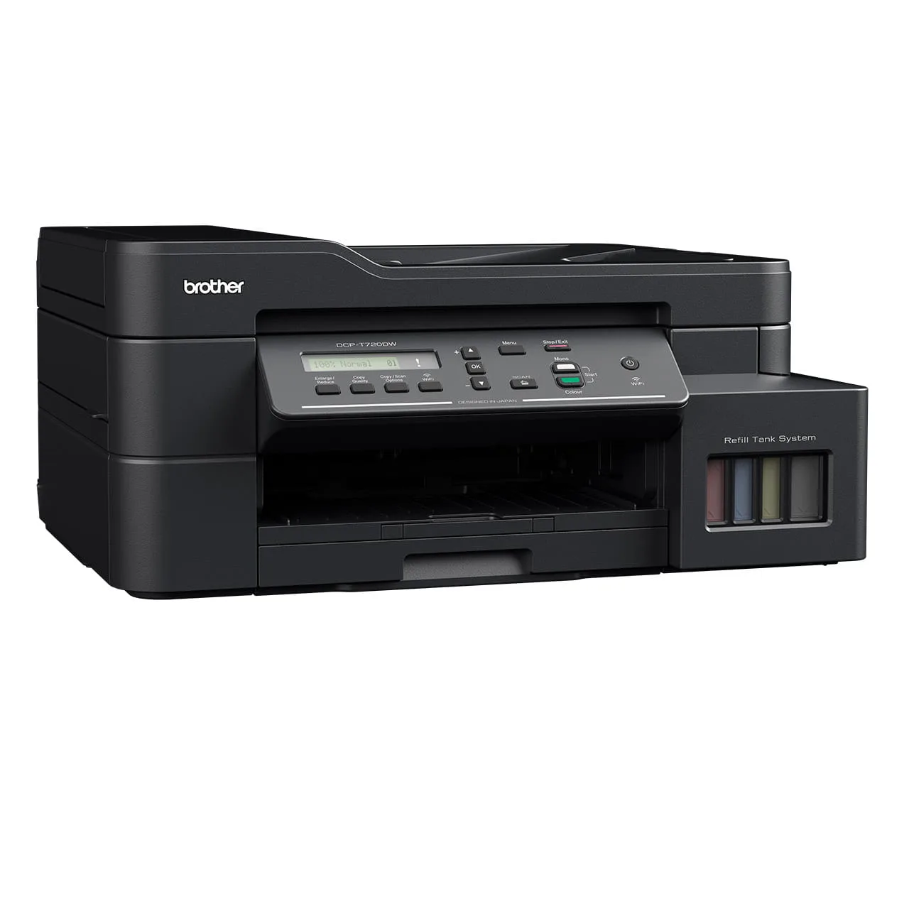 Máy in phun màu đa năng Brother DCP-T720DW (In 2 mặt, Scan, Copy, ADF, WiFi) - ảnh 2