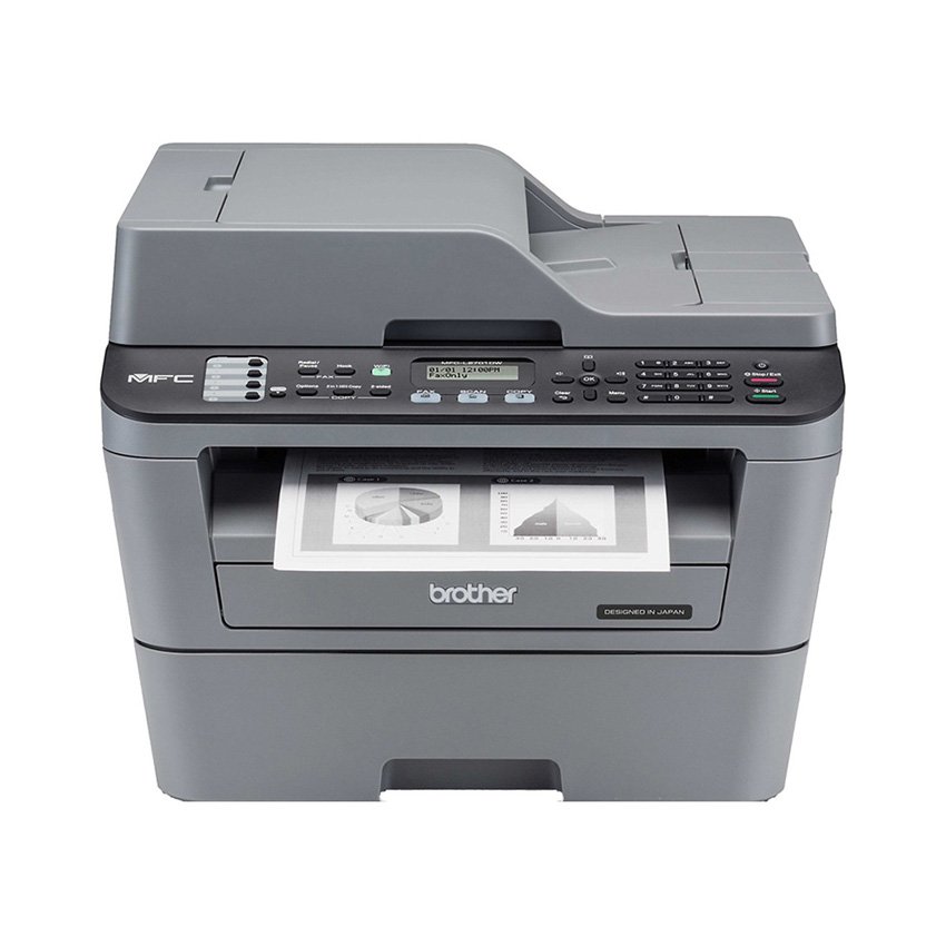 Máy in laser đa năng Brother MFC-L2701DW mặt trước