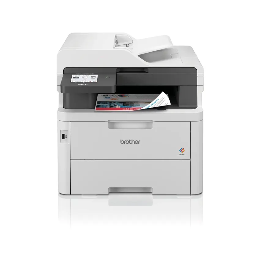 Máy in laser màu đa năng Brother MFC-L3760CDW (In, Scan, Copy, Fax, WiFi, ADF, in 2 mặt)