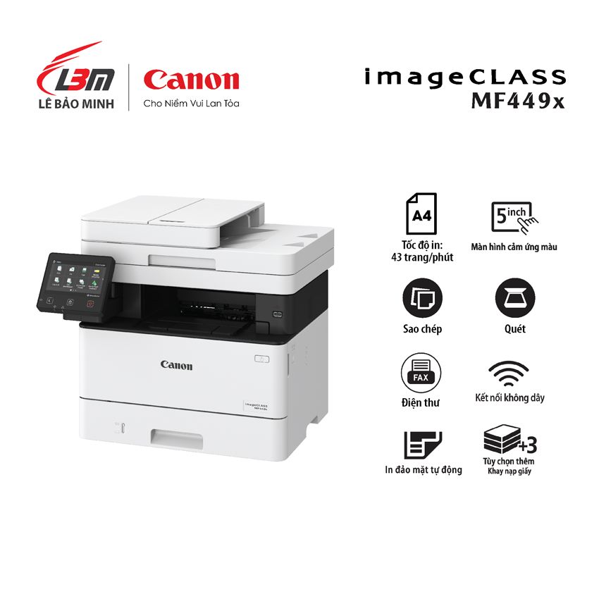Máy in laser đa năng Canon MF449x doanh nghiệp