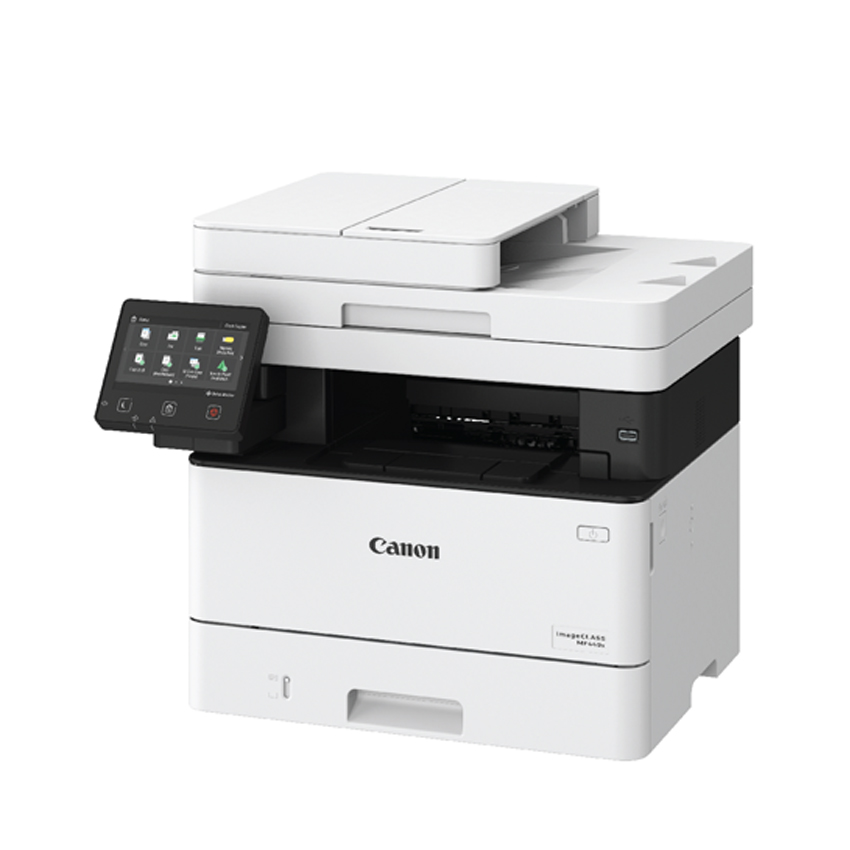 Canon MF449x màn hình cảm ứng và ADF