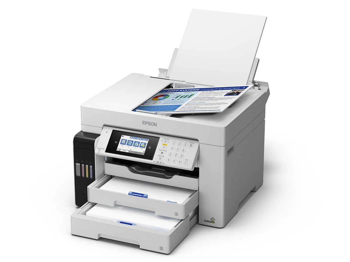 Epson L15160 in scan copy fax khổ A3+