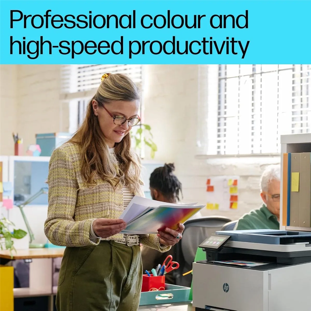 Máy in laser màu đa năng HP Color LaserJet Pro MFP 3303fdw (499M8A) - ảnh 4