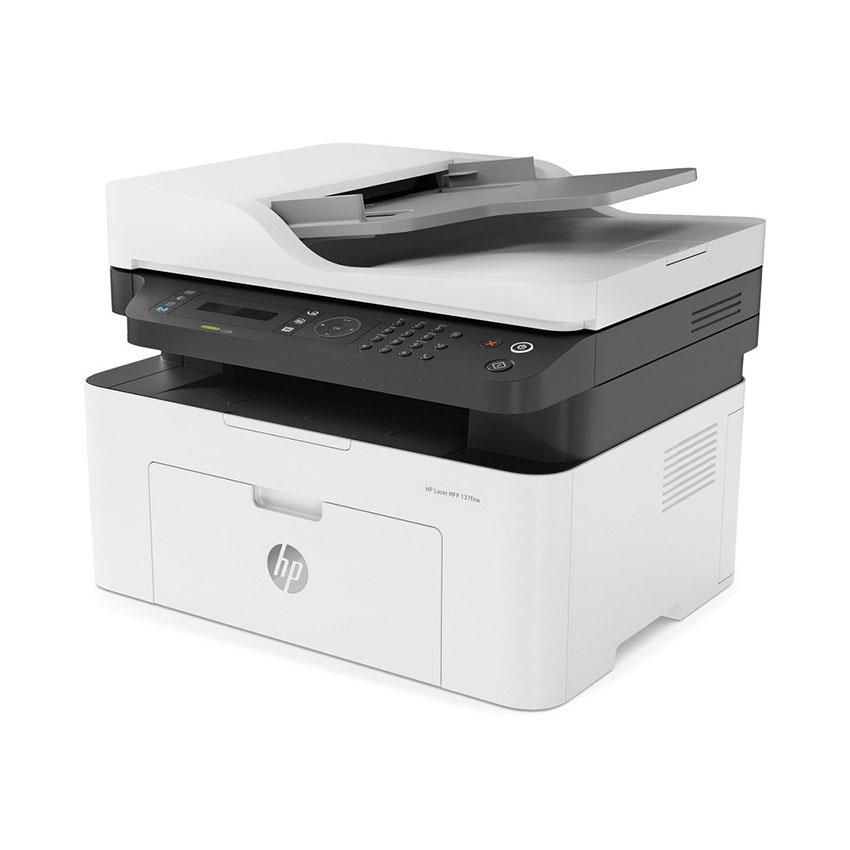Máy in đa năng HP Laser MFP 137fnw 4ZB84A có ADF và fax