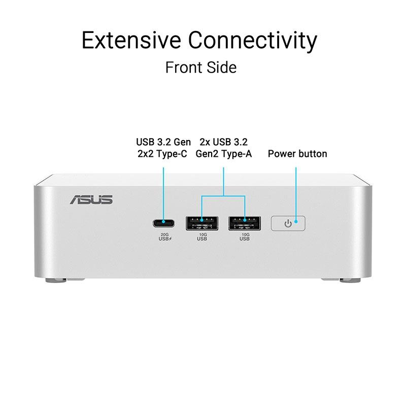 ASUS NUC 15 Pro Plus Ultra 5 cổng kết nối