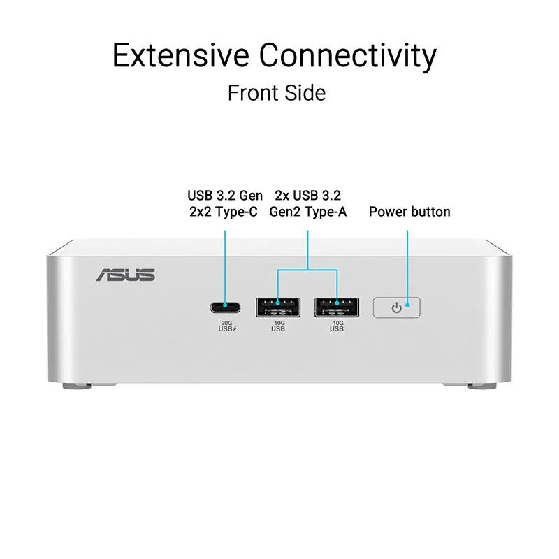 Máy tính Mini PC ASUS NUC 15 Pro Plus (Ultra 5 225H) - ảnh 2