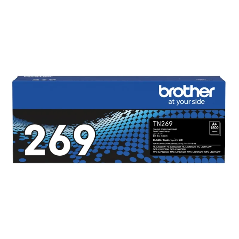 Mực in Brother TN269BK Black Standard Yield Toner Cartridge (TN269BK)