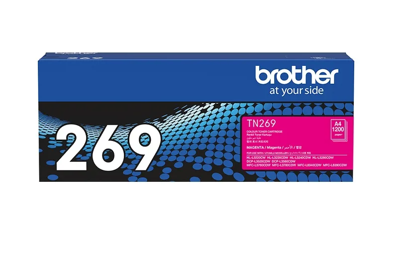 Mực in Brother TN269M Magenta Standard Yield Toner Cartridge (TN269M)