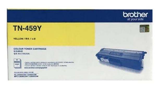 Mực in Brother TN-459Y Yellow Toner Cartrige (TN-459Y)