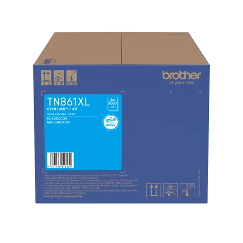 Mực in Brother TN861XLC Cyan High Capacity Toner (TN861XLC)