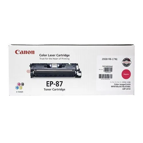 Mực in Canon EP-87 Magenta Toner Cartridge (7431A005AA)