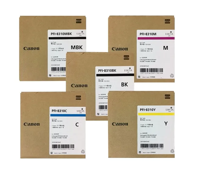 Mực in Canon PFI-8310C – Mực xanh dương chính hãng 330ml cho máy in Canon imagePROGRAF TX series