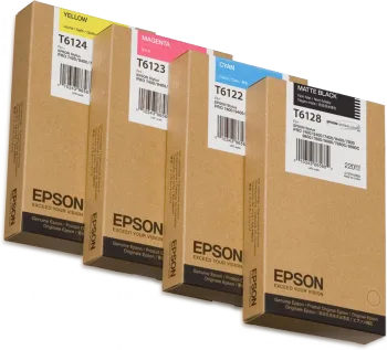 Mực in Epson T612200 UltraChrome 220ml Cyan Pigment Ink Cartridge (C13T612200)