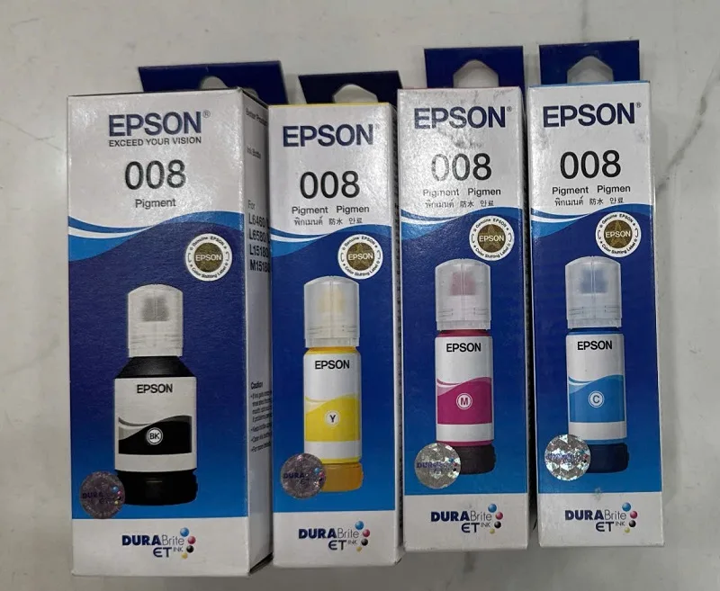 Mực in Epson 008 Pigment Cyan Ink Bottle (C13T06G200)
