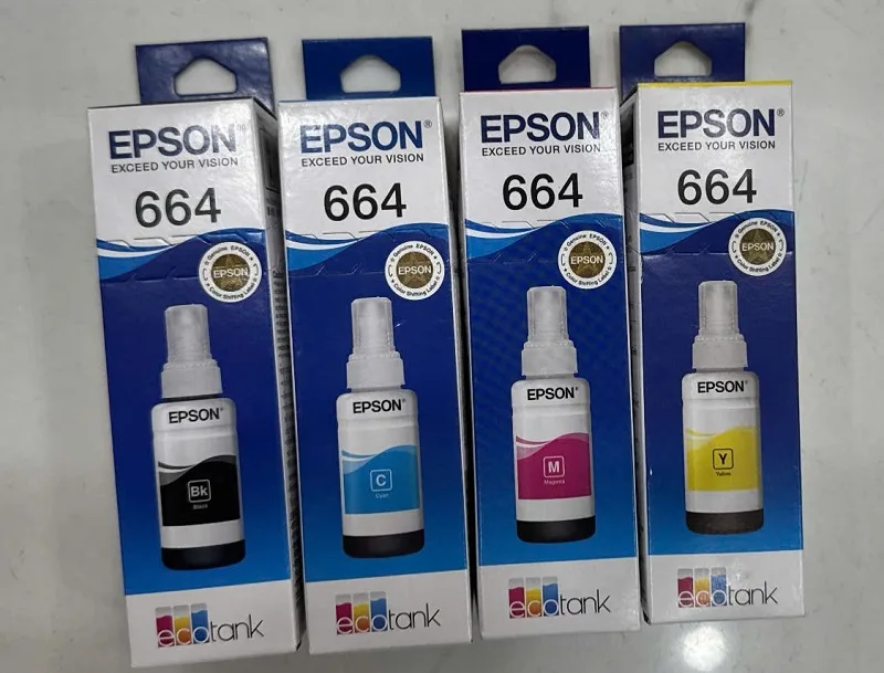 Mực in Epson T6642 Cyan Ink Bottle (C13T664200)