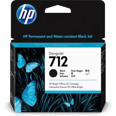 Mực in HP 712 80ml Black DesignJet Ink Cartridge (3ED29A)
