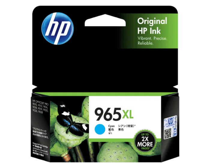Mực in HP 965XL Cyan Original Ink Cartridge (3JA81AA)