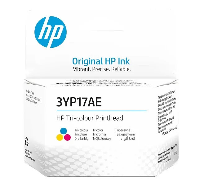 Mực in Đầu in màu HP 3YP17AE chính hãng – Dùng cho HP Smart Tank 670, 720, 750, 790