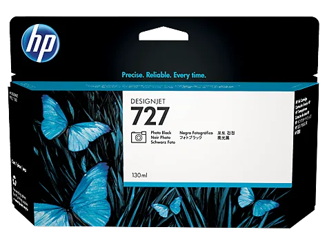 Mực in HP 727 130-ml Photo Black DesignJet Ink Cartridge (B3P23A)