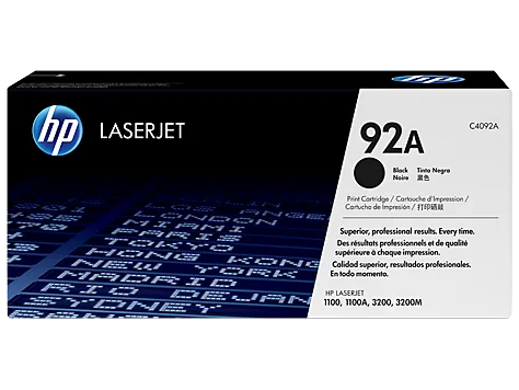 Mực in HP 92A Black Original LaserJet Toner Cartridge(C4092A)