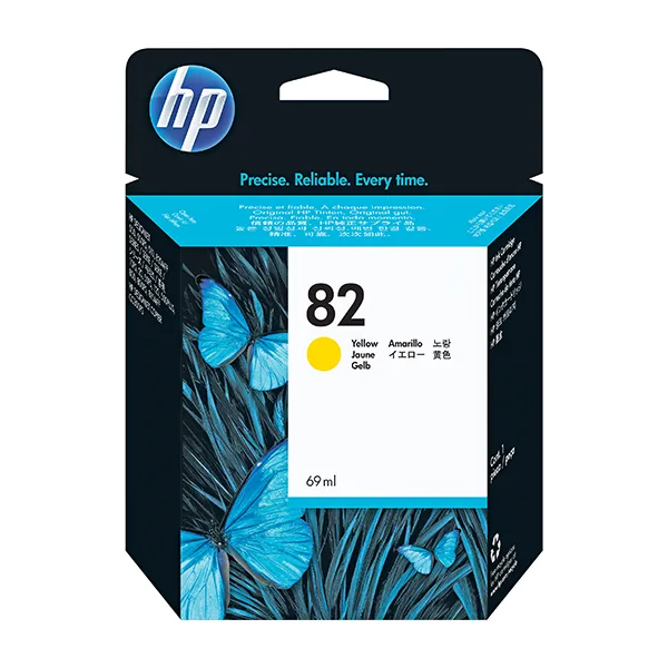 Mực in HP 82 69-ml Yellow DesignJet Ink Cartridge (C4913A)