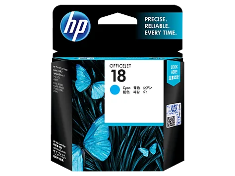 Mực in HP 18 Cyan Original Ink Cartridge (C4937A)