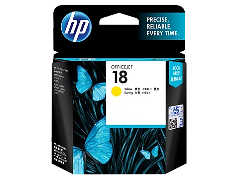 Mực in HP 18 Yellow Original Ink Cartridge (C4939A)