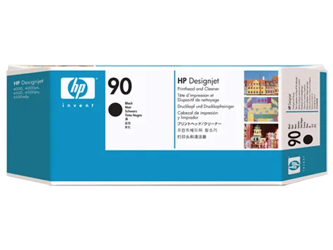 Mực in HP 90 Black Printhead and Printhead Cleaner(C5054A)