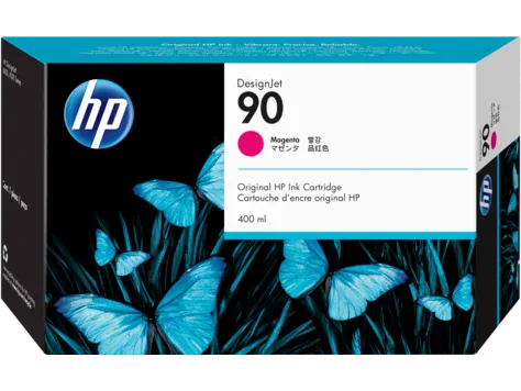 Mực in HP 90 400-ml Magenta DesignJet Ink Cartridge (C5063A)