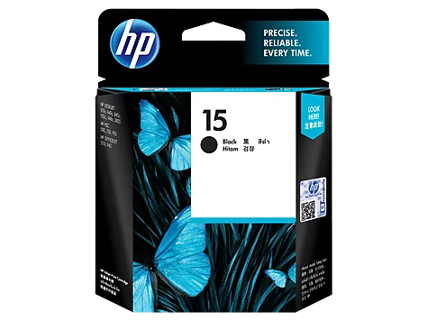 Mực in HP 15 Black Original Ink Cartridge (C6615DA)