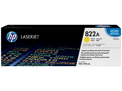 Mực in HP 822A Yellow Original LaserJet Toner Cartridge (C8552A)