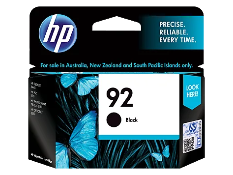 Mực in HP 92 Black Original Ink Cartridge (C9362WA)