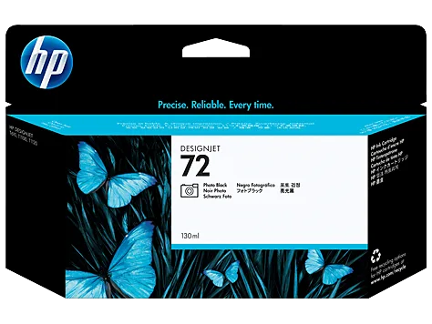 Mực in HP 72 130-ml Photo Black DesignJet Ink Cartridge (C9370A)