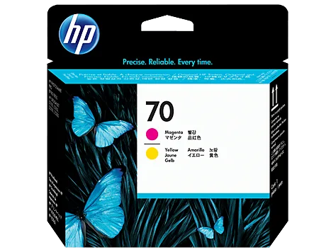 Mực in HP 70 Magenta and Yellow DesignJet Printhead (C9406A)