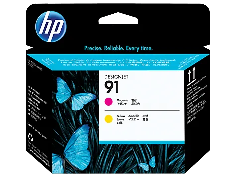Mực in HP 91 Magenta and Yellow DesignJet Printhead (C9461A)