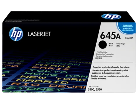 Mực in HP 645A Black Original LaserJet Toner Cartridge (C9730A)