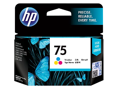 Mực in HP 75 Tri-color Original Ink Cartridge (CB337WA)