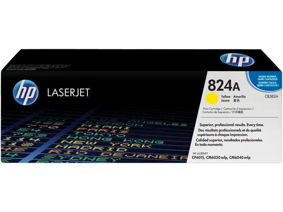 Mực in HP 824A Yellow Original LaserJet Toner Cartridge (CB382A)