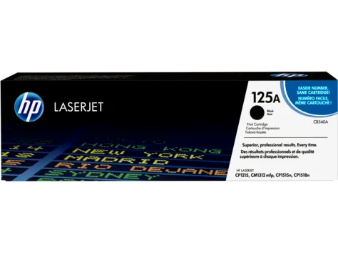Mực in HP 125A Black Original LaserJet Toner Cartridge (CB540A)