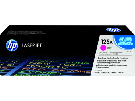 Mực in HP 125A Magenta Original LaserJet Toner Cartridge (CB543A)