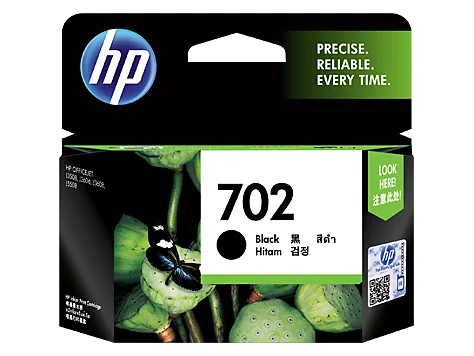 Mực in HP 702 Black Original Ink Cartridge (CC660AA)