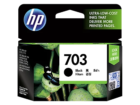 Mực in HP 703 Black Original Ink Advantage Cartridge (CD887AA)