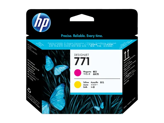 Mực in HP 771 Magenta/Yellow DesignJet Printhead (CE018A)